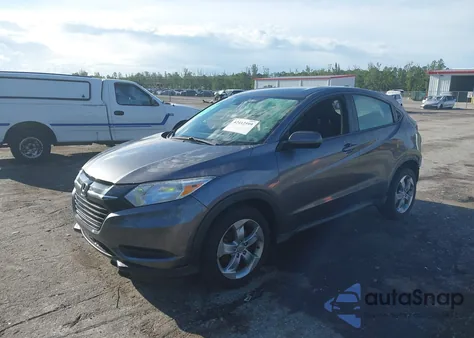 2016 Honda Hr-V Lx из США, поврежденный, VIN 3CZRU6H35GM750783